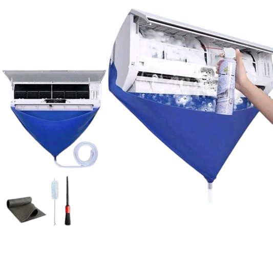 Air-conditioning Cleaning Kit with Tools & Water Bag.